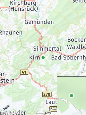 Here Map of Meckenbach bei Kirn