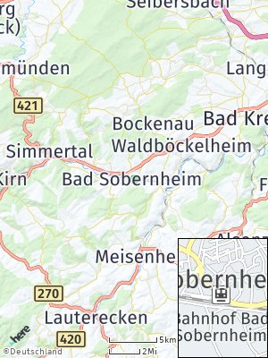 Here Map of Bad Sobernheim