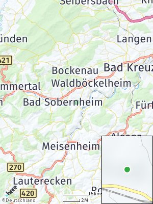 Here Map of Staudernheim