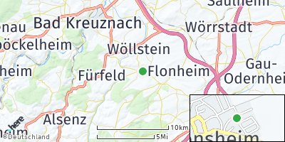 Google Map of Wonsheim