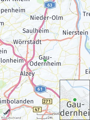 Here Map of Gau-Odernheim