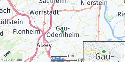 Google Map of Gau-Odernheim
