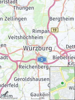 Here Map of Würzburg