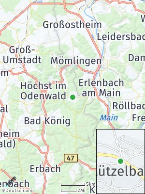 Here Map of Lützelbach