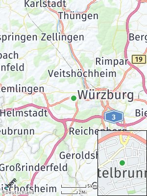 Here Map of Waldbüttelbrunn