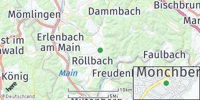 Google Map of Mönchberg