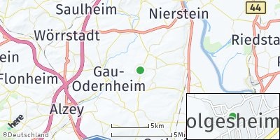 Google Map of Dolgesheim