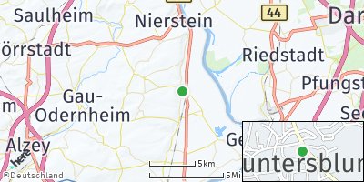 Google Map of Guntersblum