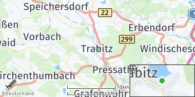 Google Map of Trabitz