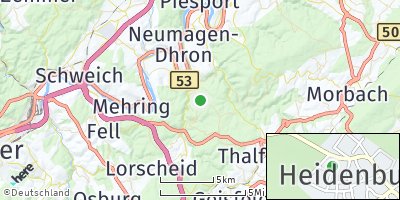 Google Map of Heidenburg