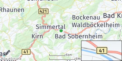 Google Map of Weiler bei Monzingen