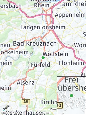 Here Map of Frei-Laubersheim