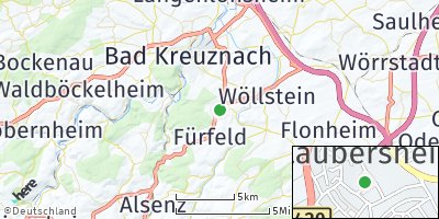 Google Map of Frei-Laubersheim