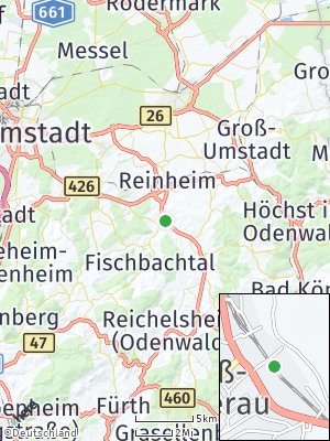 Here Map of Groß-Bieberau