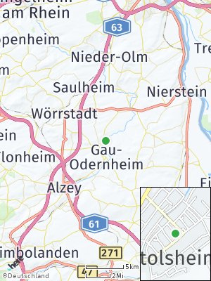 Here Map of Bechtolsheim