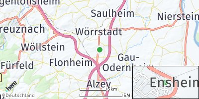 Google Map of Ensheim