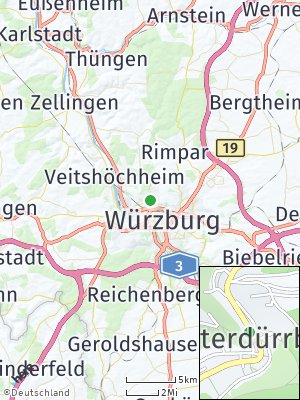 Here Map of Unterdürrbach