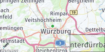 Google Map of Unterdürrbach