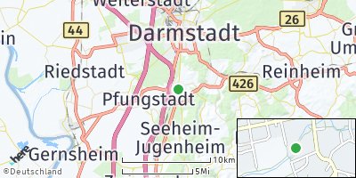 Google Map of Eberstadt