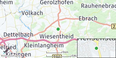 Google Map of Prichsenstadt