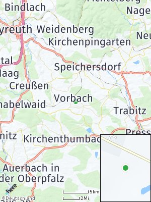Here Map of Vorbach