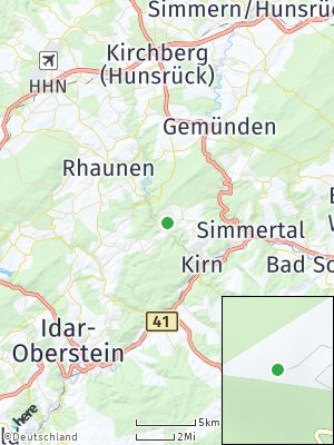 Here Map of Hahnenbach