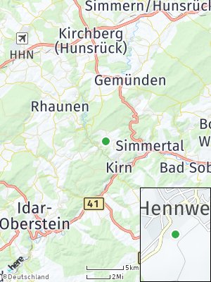 Here Map of Hennweiler