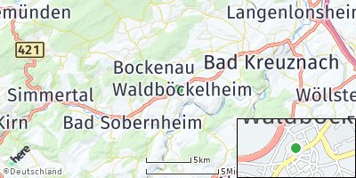 Google Map of Waldböckelheim