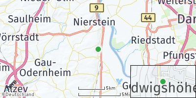 Google Map of Ludwigshöhe