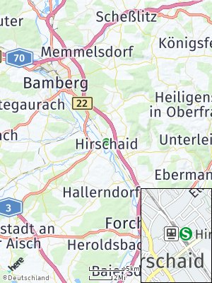 Here Map of Hirschaid