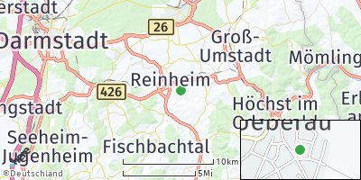 Google Map of Ueberau