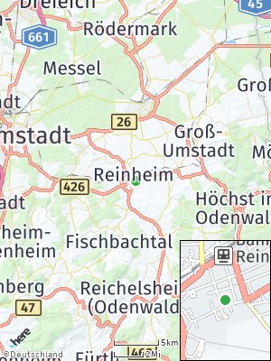 Here Map of Reinheim