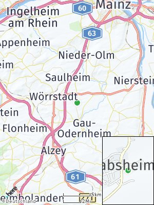 Here Map of Gabsheim