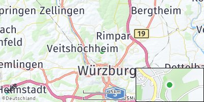 Google Map of Oberdürrbach
