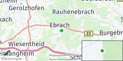 Google Map of Ebrach