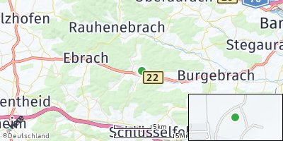 Google Map of Burgwindheim