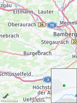 Here Map of Burgebrach