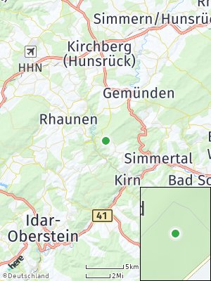 Here Map of Bundenbach
