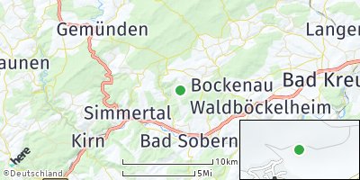 Google Map of Auen bei Monzingen