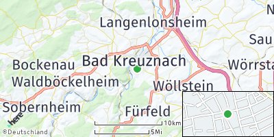 Google Map of Bad Kreuznach