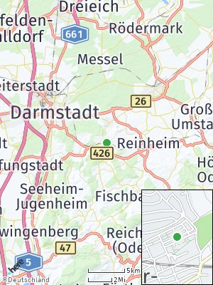 Here Map of Ober-Ramstadt