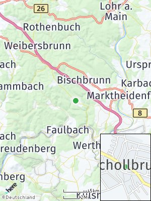 Here Map of Schollbrunn