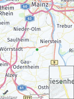 Here Map of Friesenheim