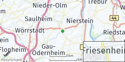 Google Map of Friesenheim