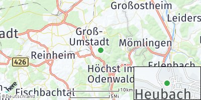 Google Map of Heubach