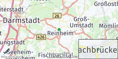 Google Map of Spachbrücken