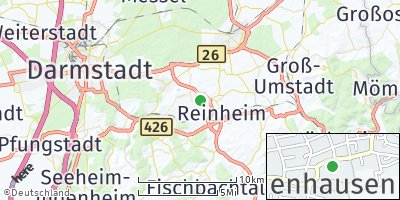 Google Map of Georgenhausen