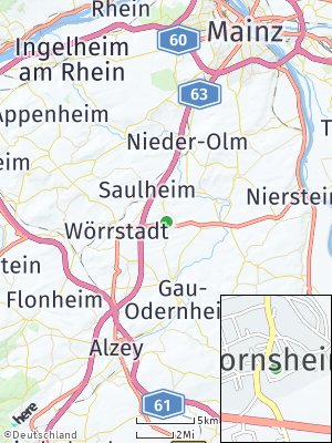 Here Map of Schornsheim