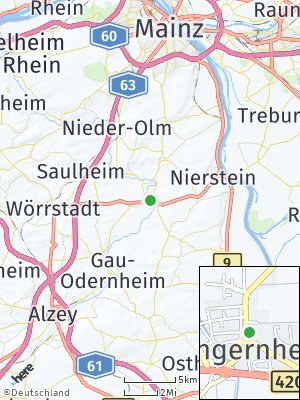 Here Map of Köngernheim