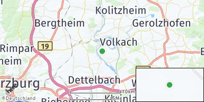 Google Map of Nordheim am Main